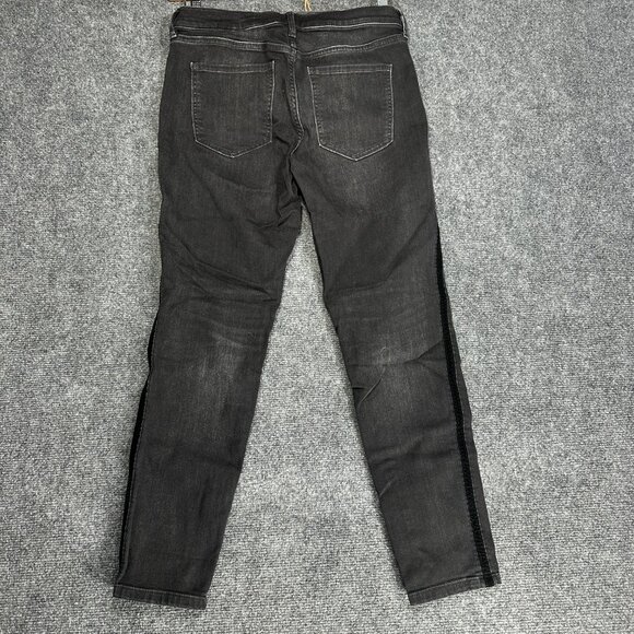 Banana Republic Jeans Womens 28 Skinny Black Cotton Stretch Pockets Premium Deni - Picture 8 of 9